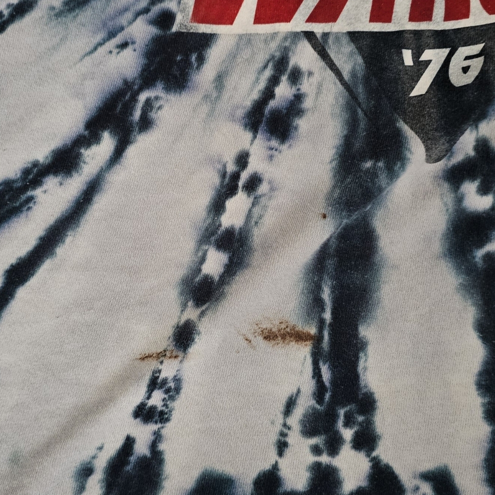 Liquid Blue Men's Kiss Destroyer '76 Tie Dye Rock Band T-Shirt Size 2XL - Picture 4 of 9
